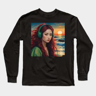 japanese girl Long Sleeve T-Shirt